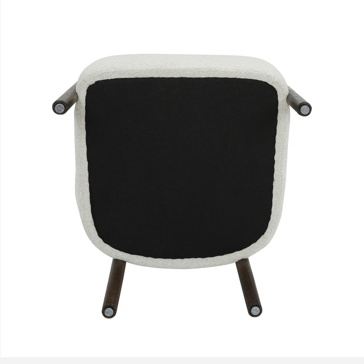 Tv Fotelja Colette - bijela/crno-smeđa, Moderno, drvo/tekstil (64/75/70cm) - Mömax