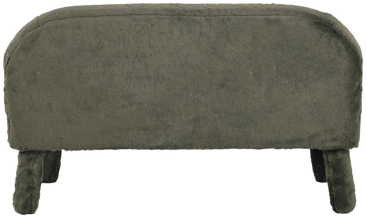 Kindersitzbank Corto Grün - Grün, MODERN, Holz/Textil (80/48/45cm) - Mömax