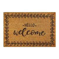 Predpražnik Hello-Welcome - naravne barve, Moderno, naravni materiali (40/60cm) - Modern Living