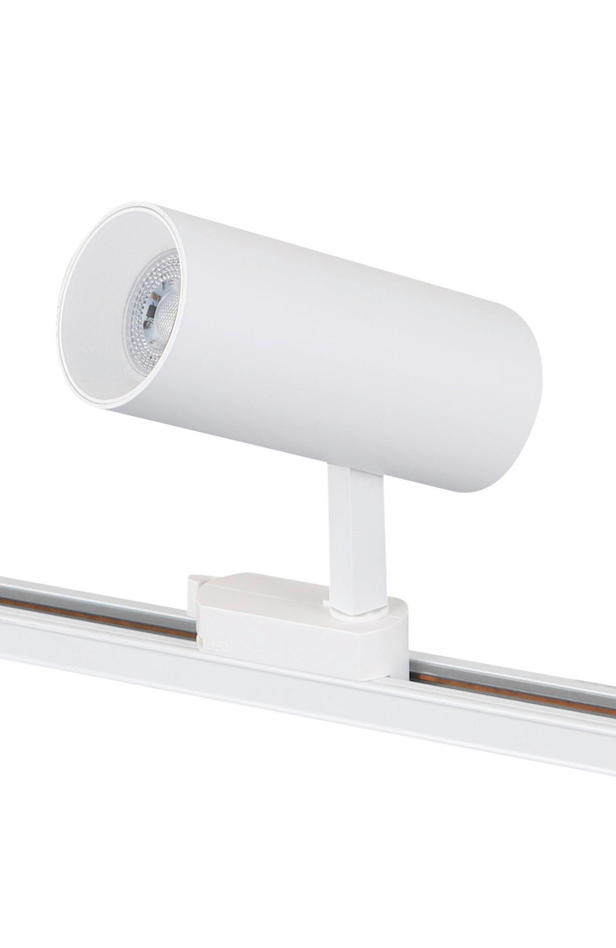 Schienensystem-strahler Lp-732 3w Wh Ice Set 3 - Weiss, Konventionell, Metall (15/150/15cm)