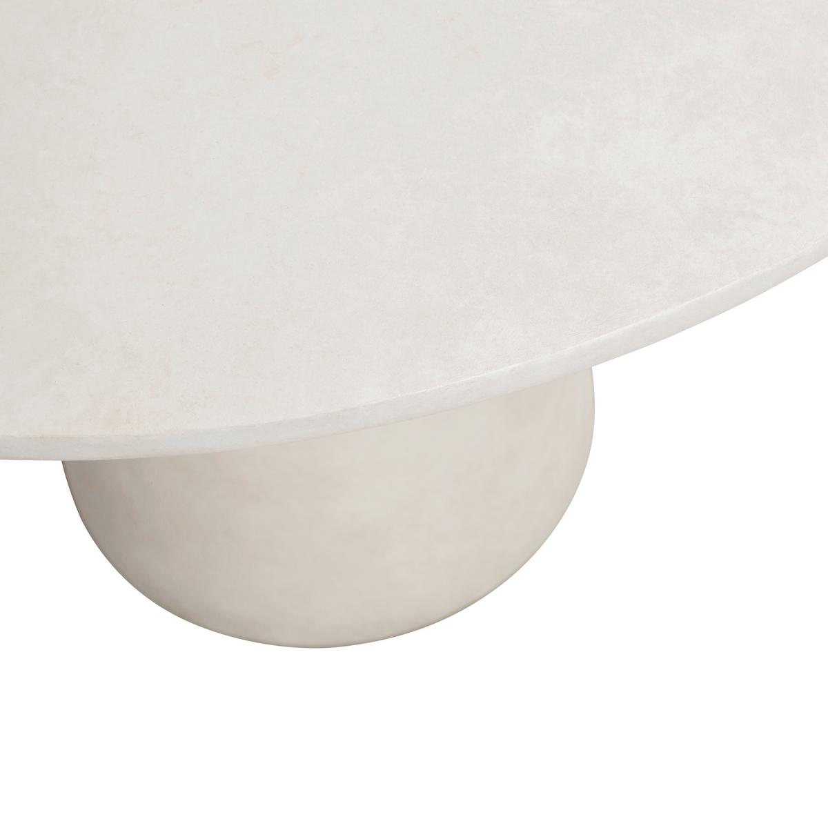 Esstisch Damon Weiß - Weiß, Design, Keramik (100/100/76cm) - Livetastic