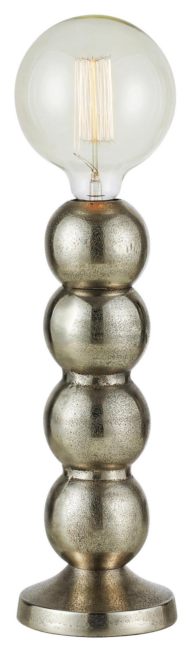 Tischleuchte Gong max. 40 Watt - Silberfarben, Basics (12.5/12.5/33cm) - Markslöjd