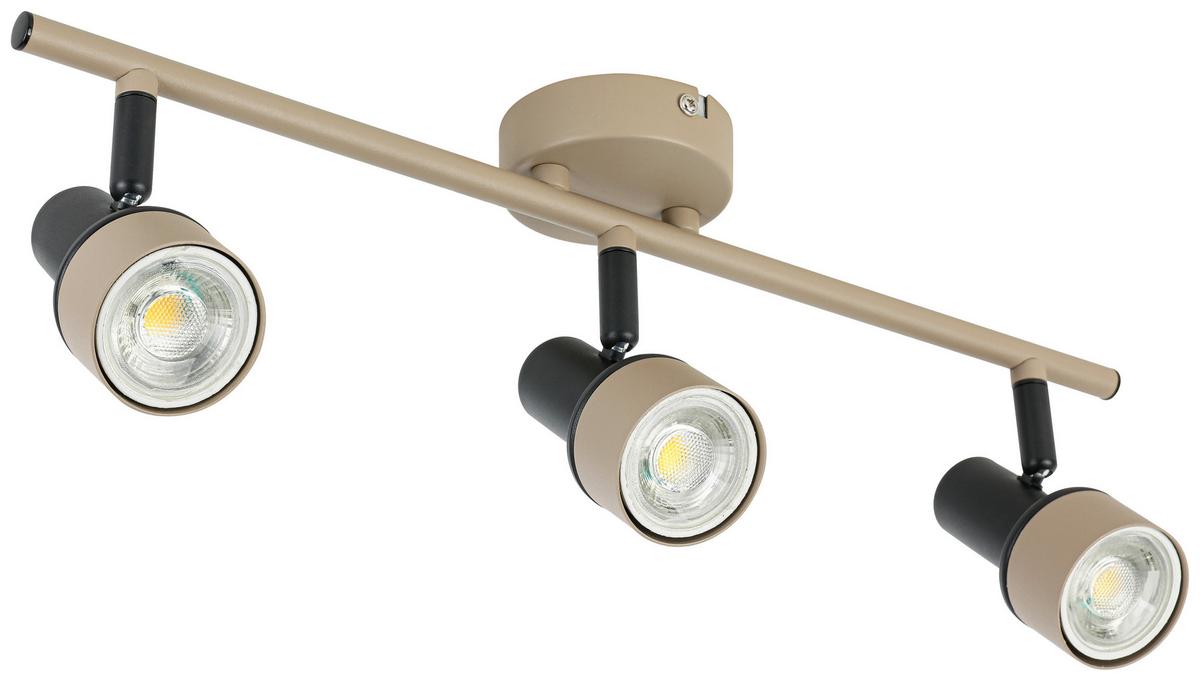 Reflektor Simba - črna/peščene barve, Romantika, kovina/umetna masa (45/9,7/13cm) - Mömax