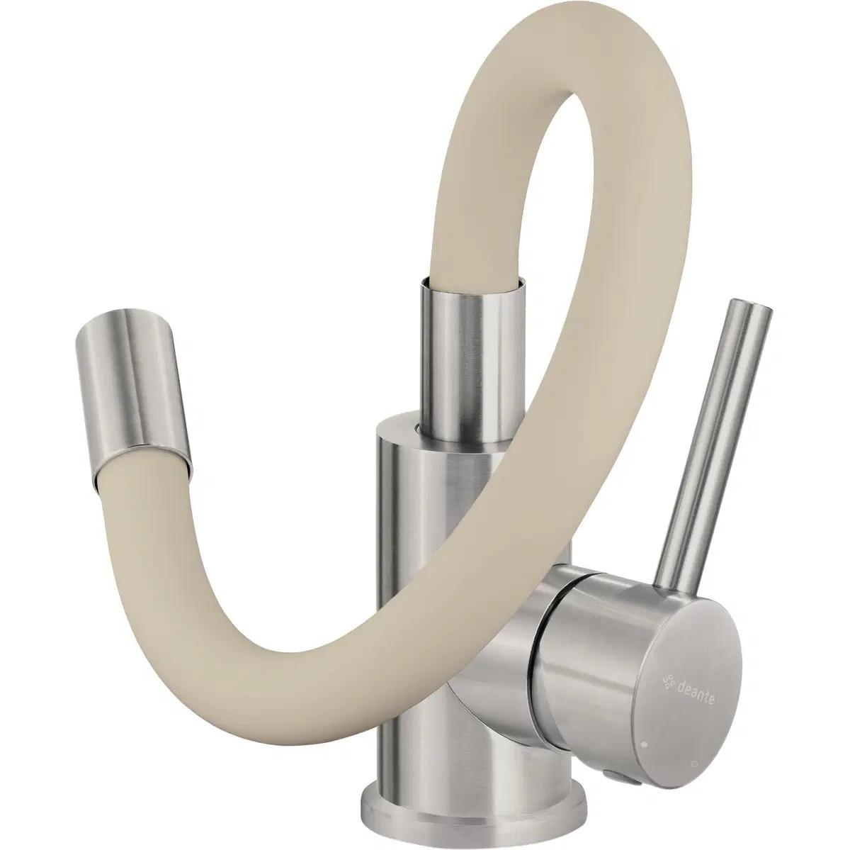 Konyhai Álló Csaptelep Deante Luno Boc_5720 - bézs, Modern, fém (13/25cm)