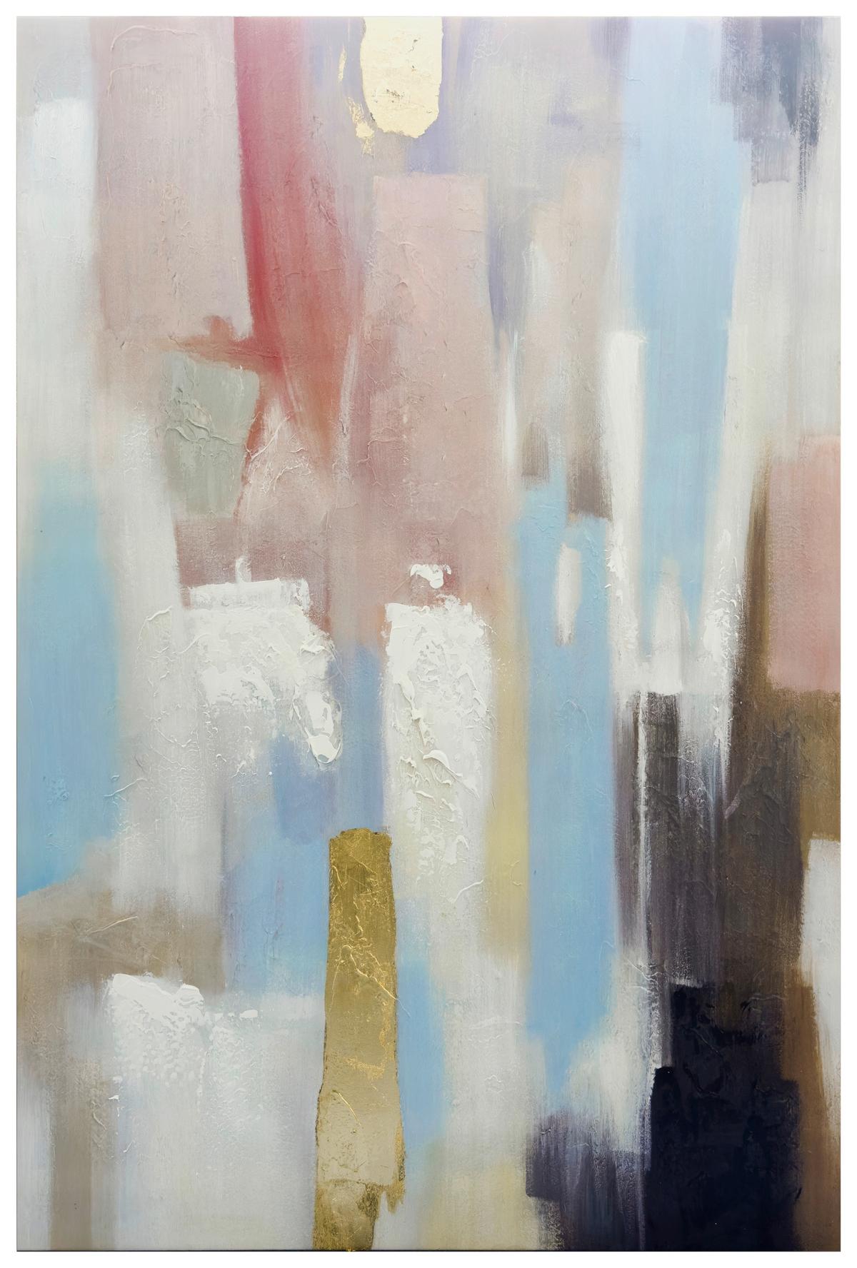 Keilrahmenbild Acryl Multicolor ca. 80x120cm - Multicolor, KONVENTIONELL, Holz/Textil (80/120/3,5cm) - Premium Living