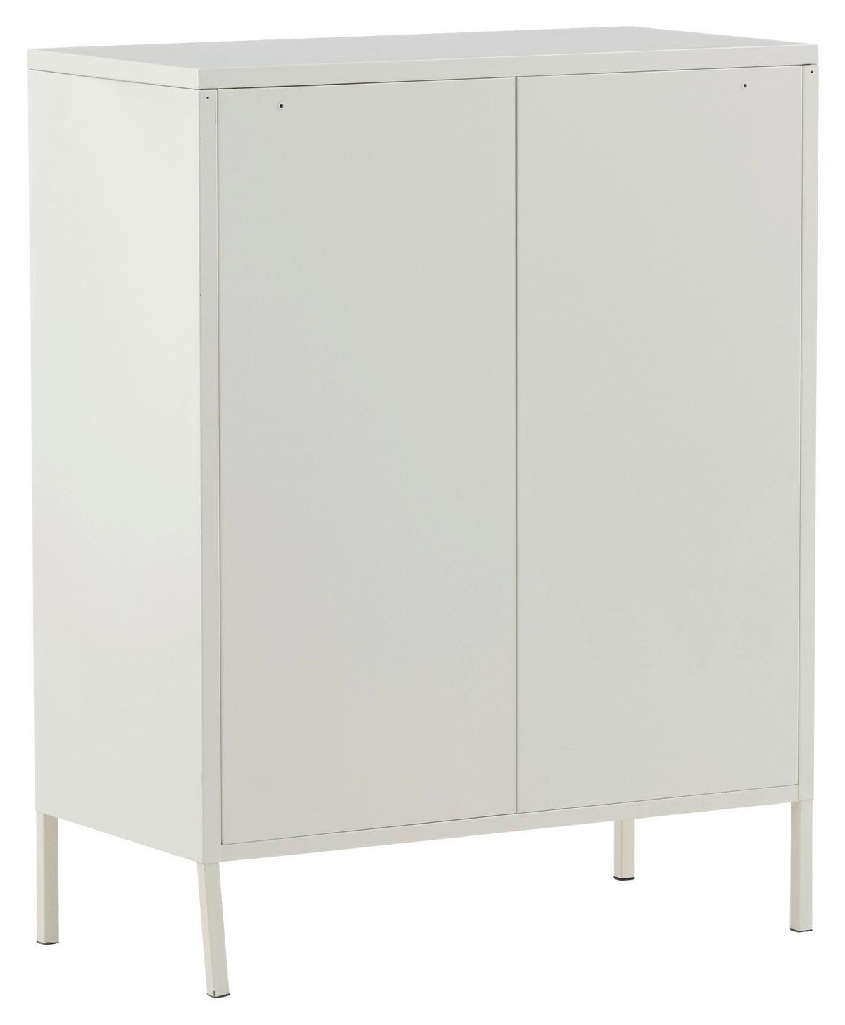 SIDEBOARD MISHA - Beige, Design, Metall (80/101,5/40cm) - Livetastic