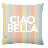 Díszpárna Ciao Bella 45/45 - többszínű, Konventionell, textil (45/45cm) - Mömax