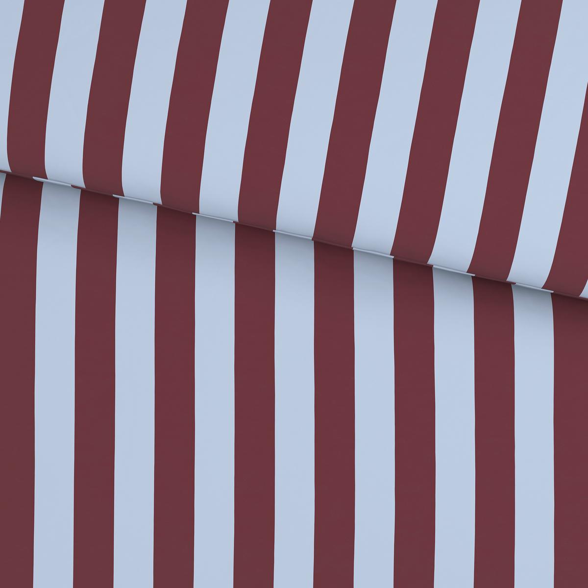 Bettwäsche Bold Streif Blau/Mauve ca. 135x200cm - Blau/Mauve, MODERN, Textil (135/200cm) - Mömax