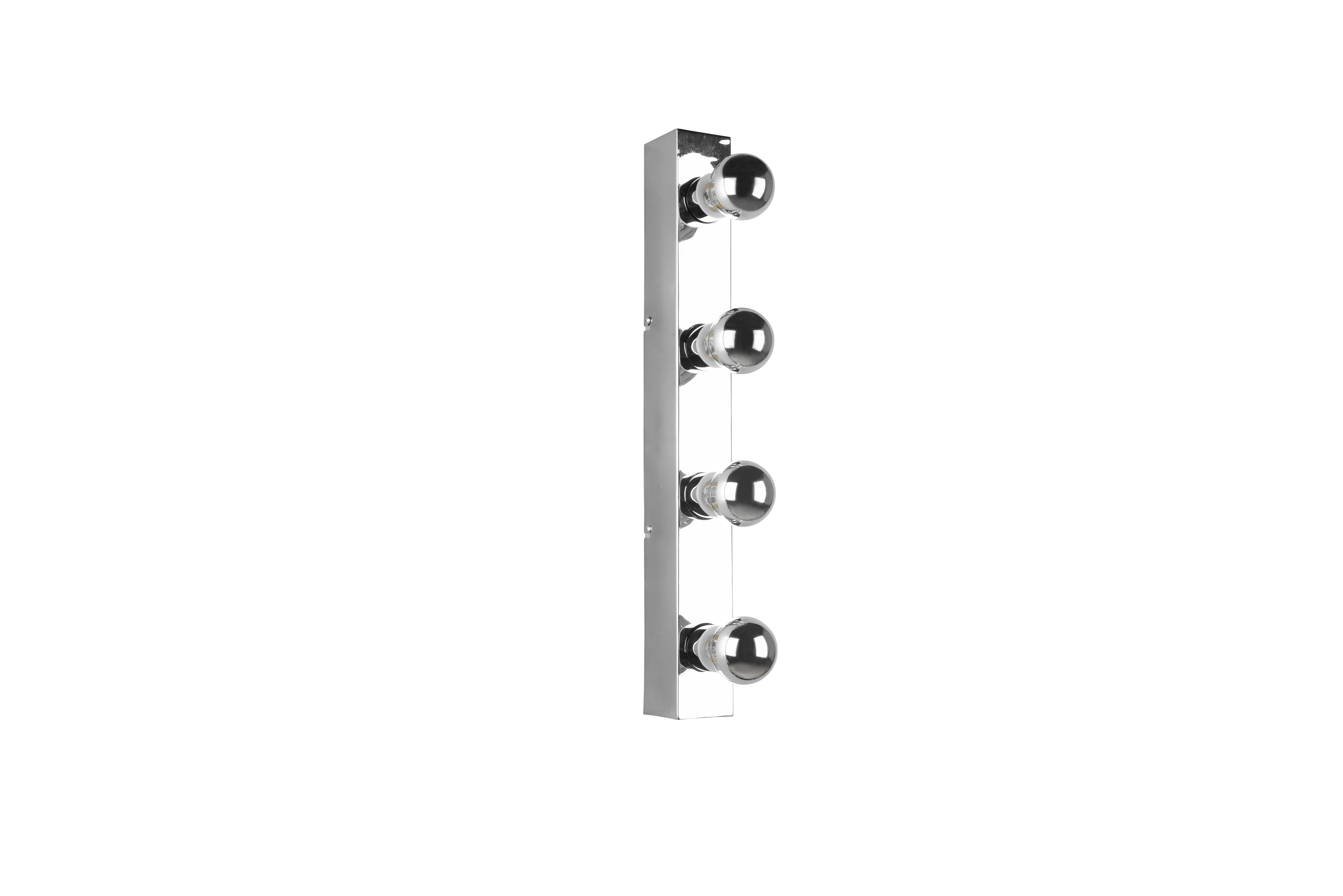 Wandleuchte Theatro in Chromfarben max. 10 Watt - Chromfarben, Basics, Metall (6/55/8,5cm) - Trio Leuchten