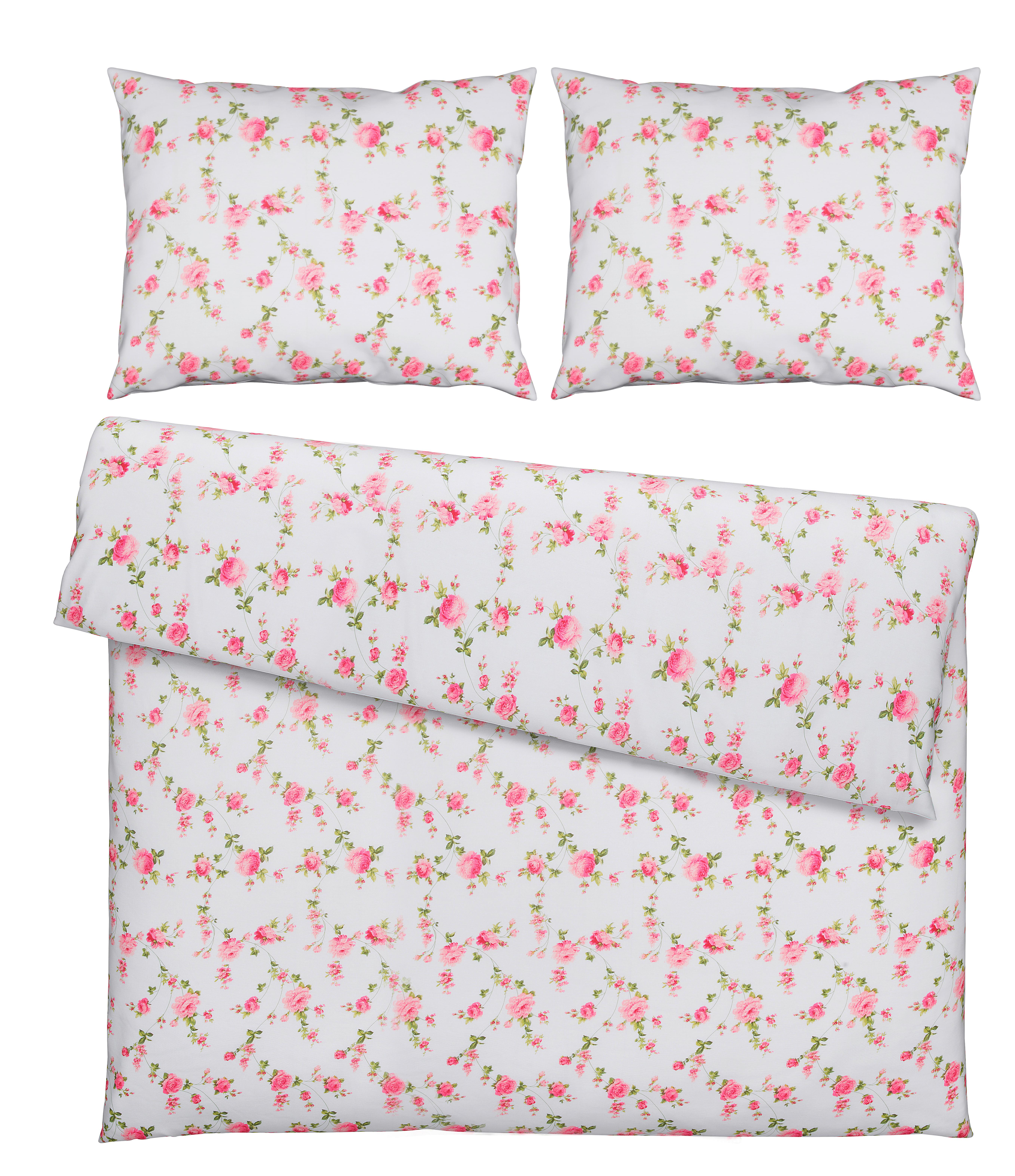 Posteljnina Flora Xxl - Romantika, tekstil (200/200cm) - Modern Living