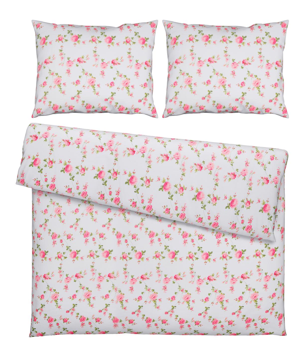 Posteljnina Flora Xxl - Romantika, tekstil (200/200cm) - Modern Living