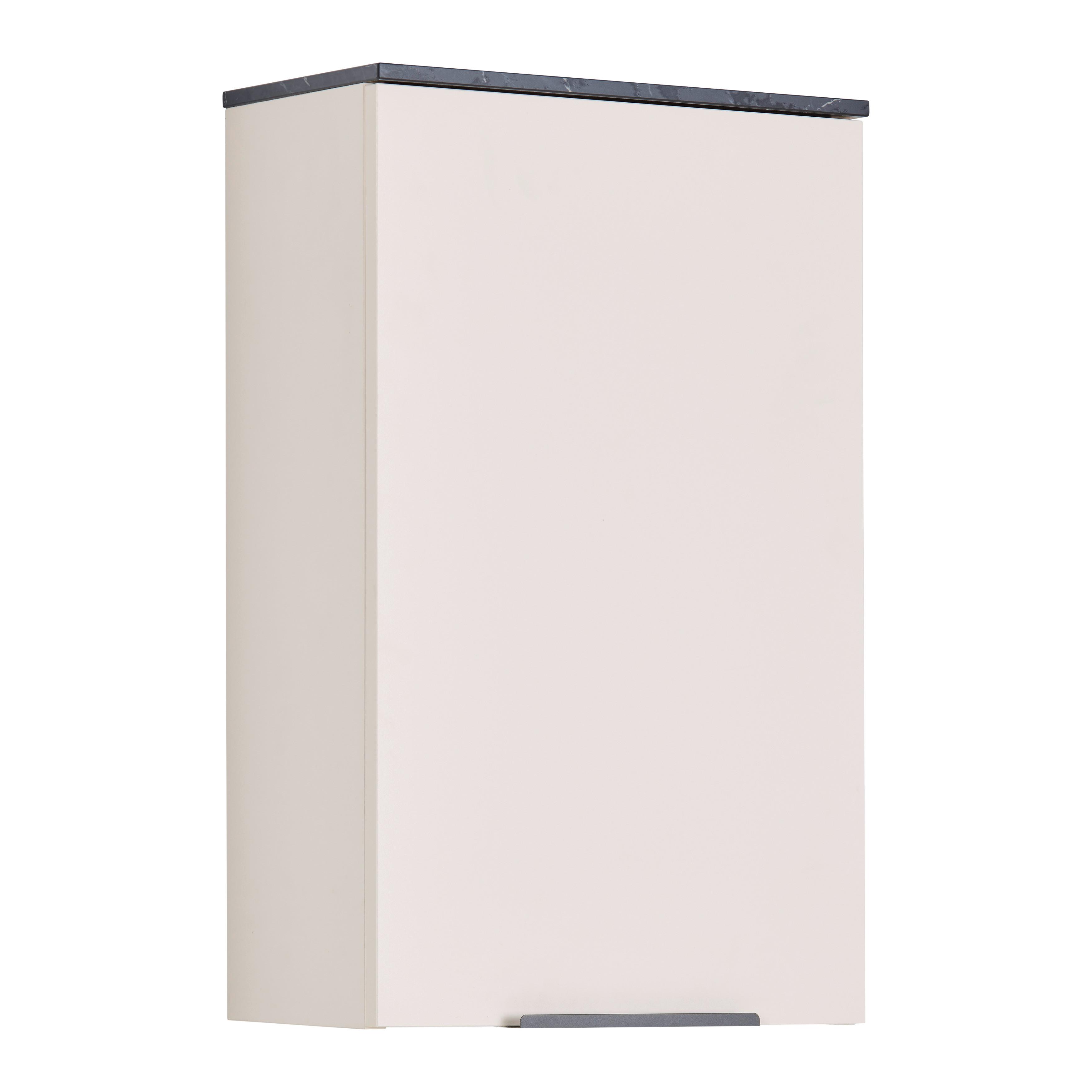 Oberschrank Liana Kaschmirfarben - MODERN, Holzwerkstoff/Metall (39,5/65/22cm) - Mömax