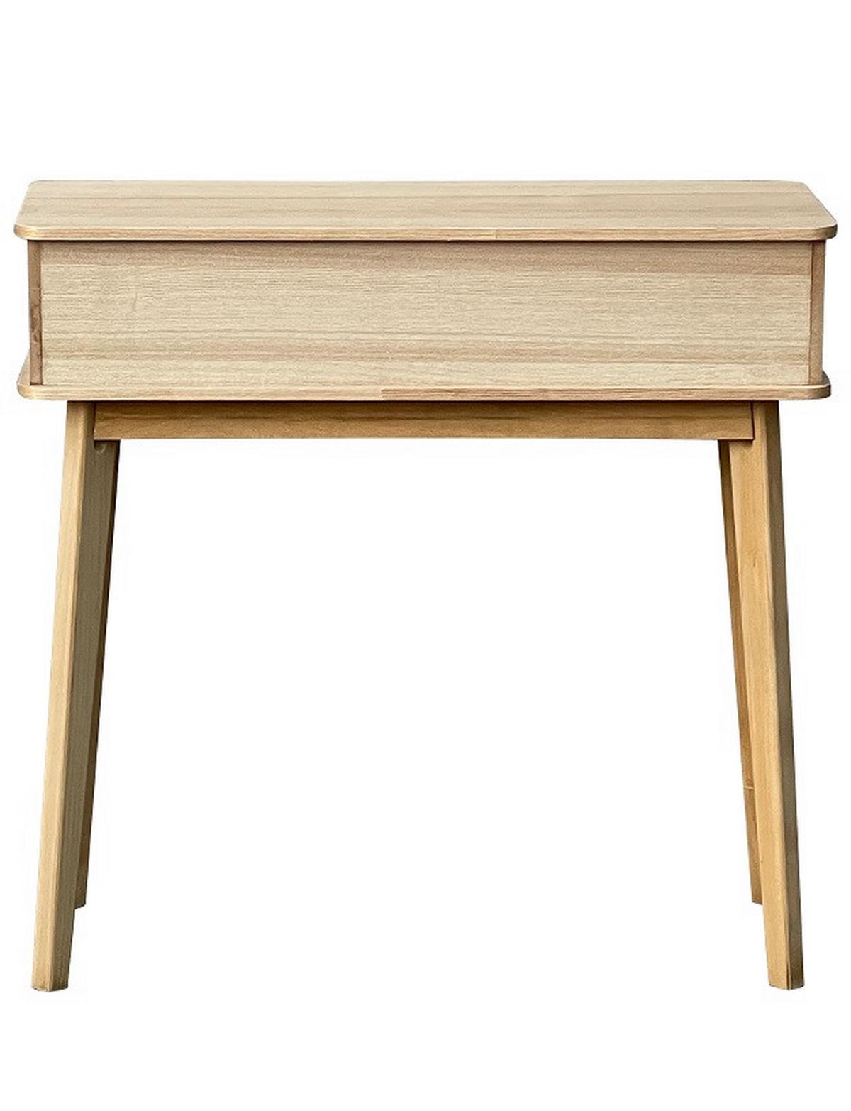 Konzola Skandy - prirodne boje, Moderno, drvni materijal/drvo (80/78/30cm) - Premium Living