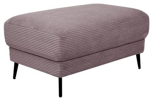 Hocker Cora Altrosa - Altrosa, MODERN, Textil/Metall (92/46/60cm) - Mömax
