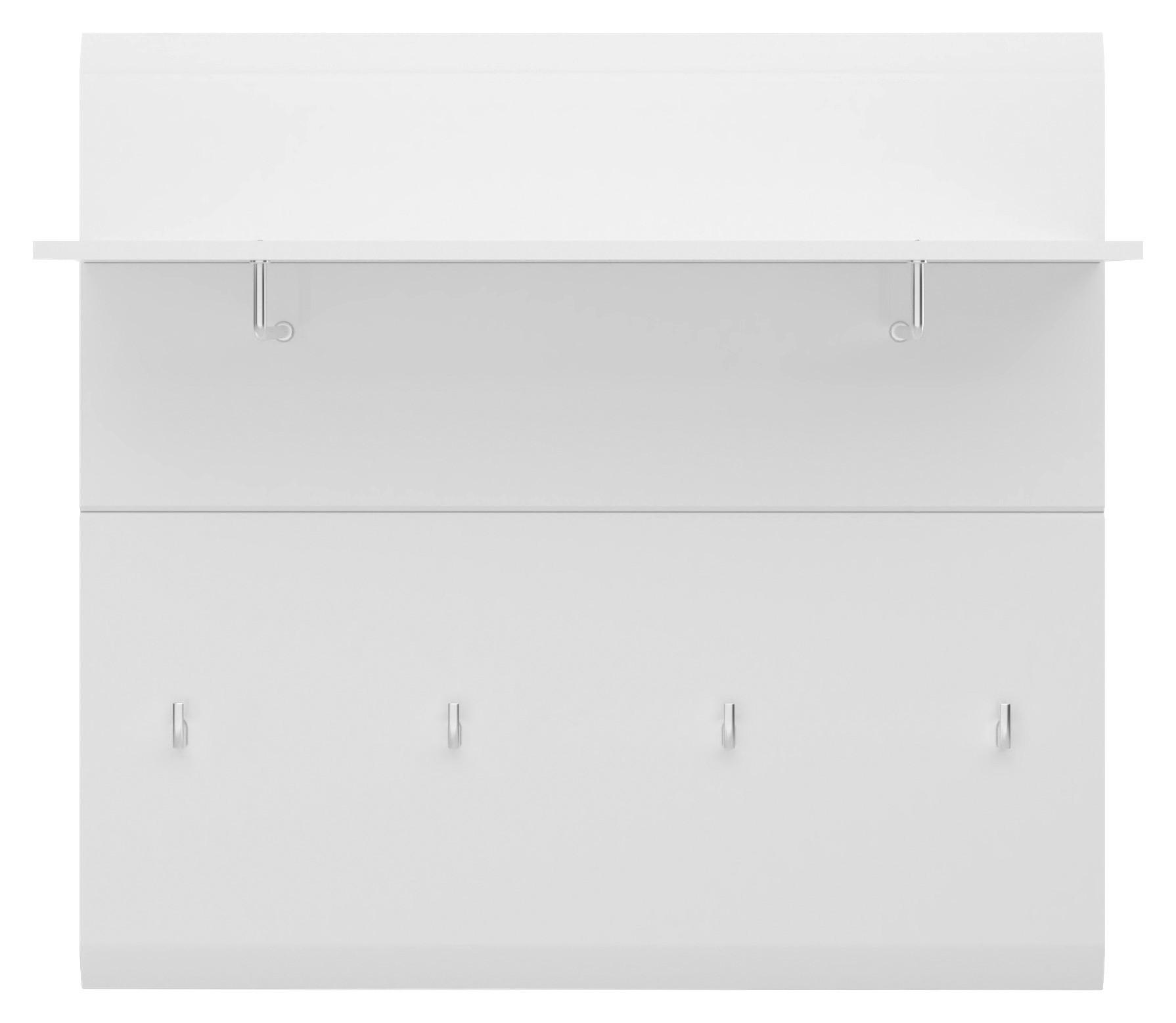 Garderobni Panel Merano - Moderno, drvni materijal (96/90/25cm) - Modern Living