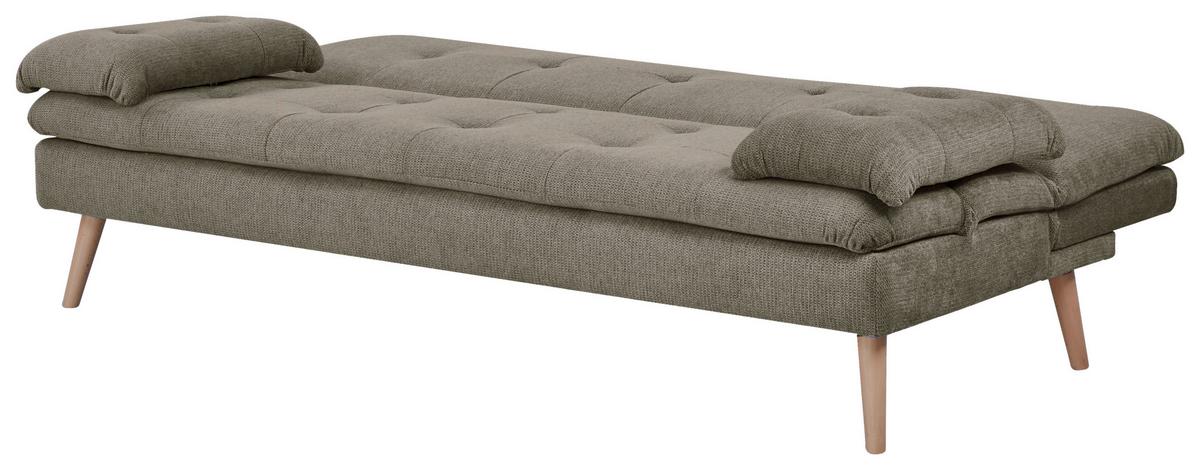 Zofa Armano, Posteljna Funkcija, Rjava - naravne barve/rjava, Basics, tekstil/les (190/83/87cm) - P & B