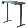GAMINGBORD JACK - svart, Modern, metall/trämaterial (120/70-115/60cm) - Mömax