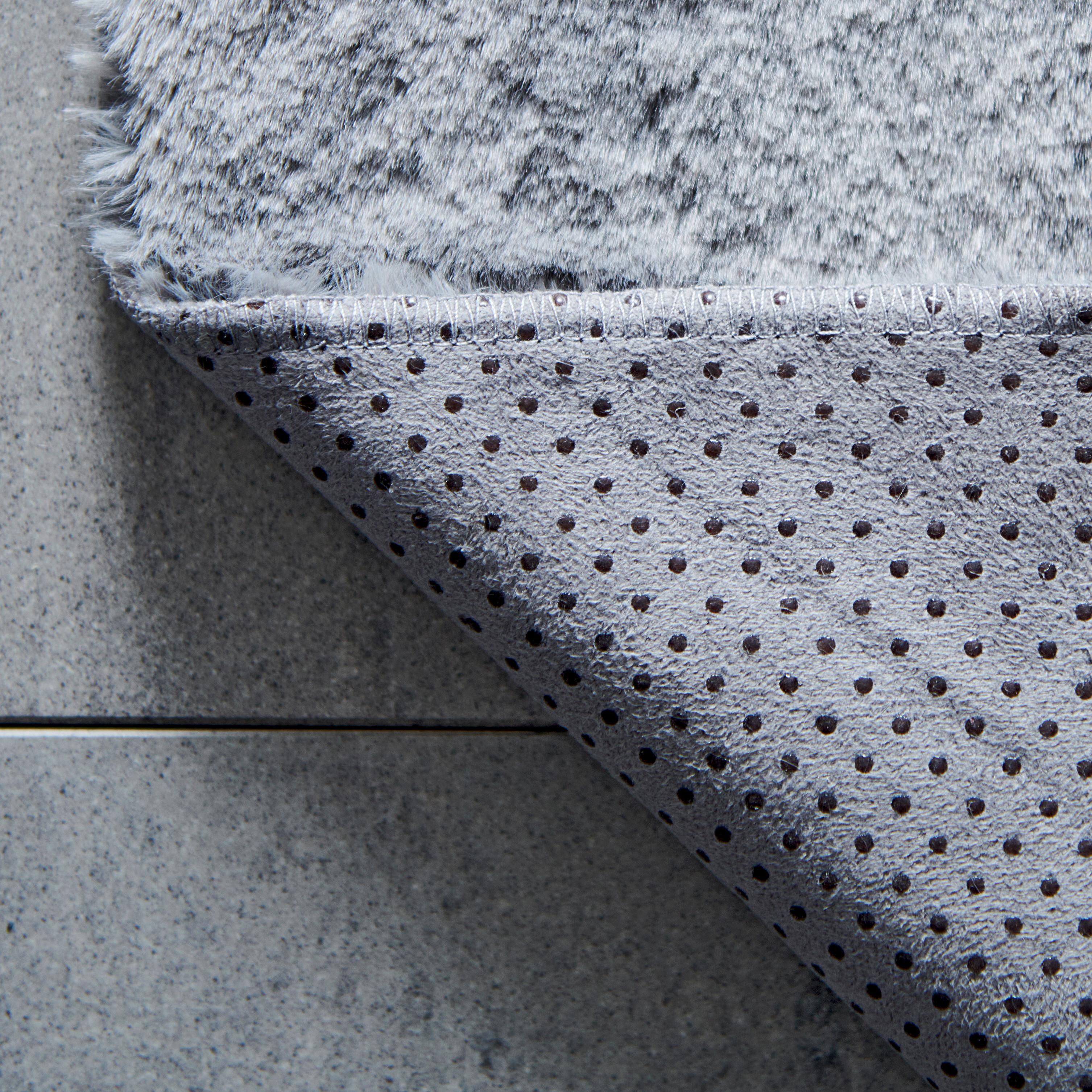 Fürdőszobaszőnyeg Robert - szürke, Modern, textil (60/100cm) - Premium Living