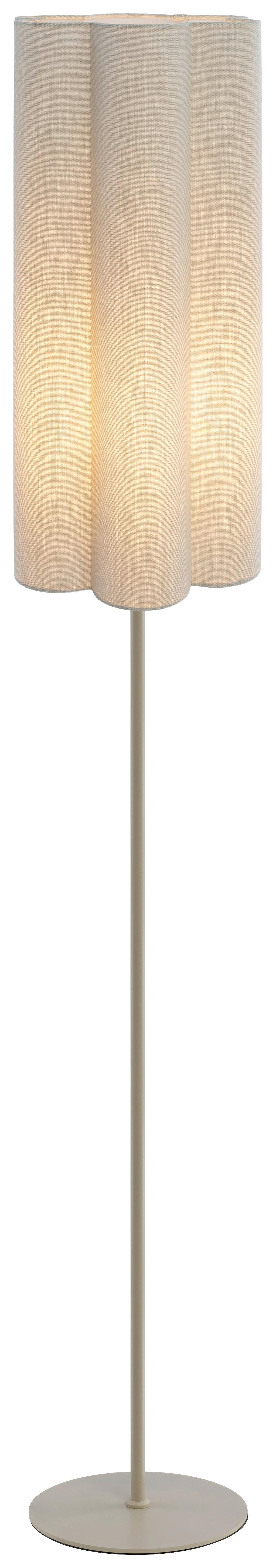 LAMPA STOJĄCA DALMA - beżowy, Trend, tworzywo sztuczne/metal (25/150cm) - Novel