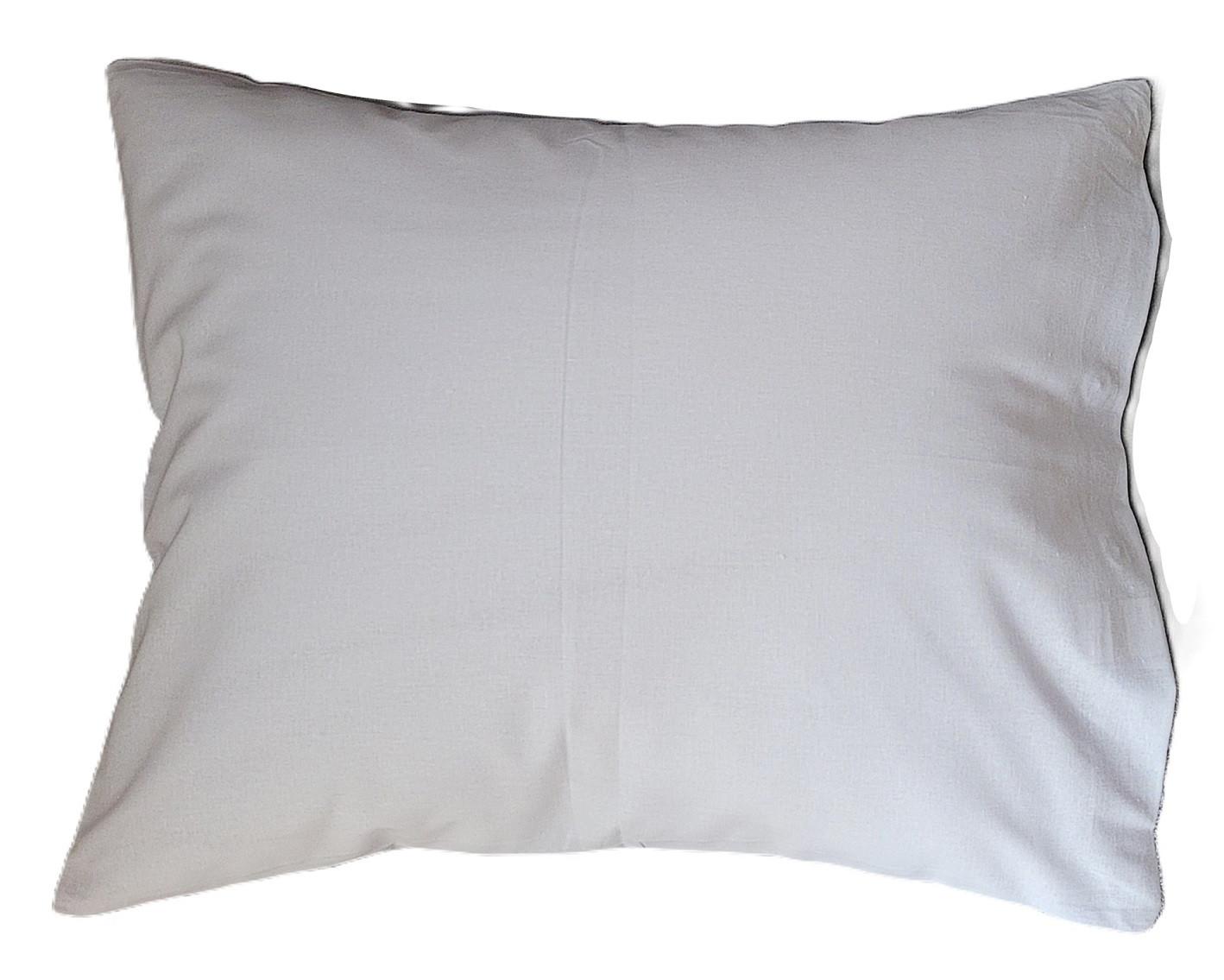 Fejpárnahuzat 40/50 - antracit, textil (40/50cm)