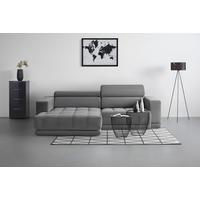 Kutna Garnitura Portland - siva/crna, Moderno, tekstil/plastika (197/98/275cm) - Premium Living