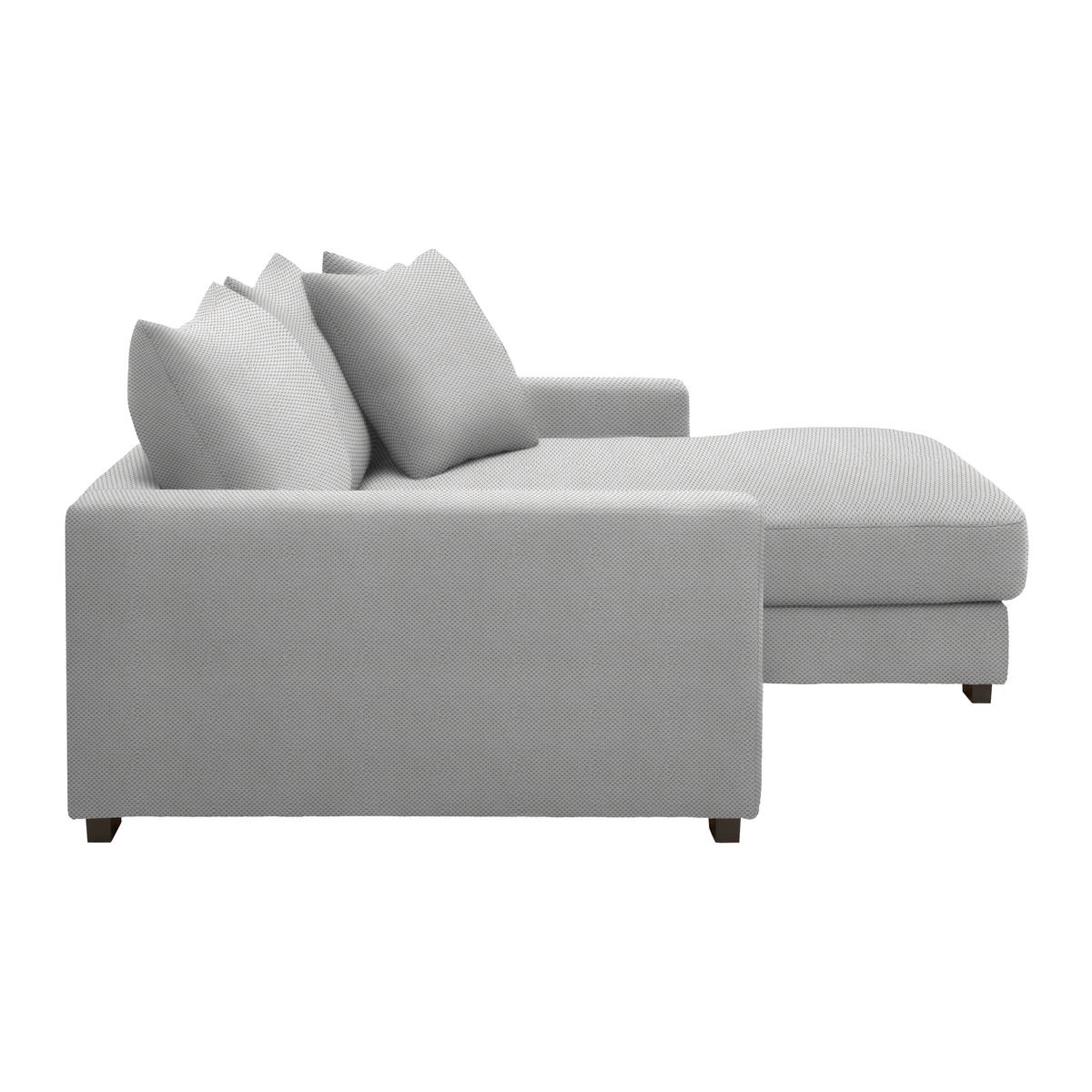Ecksofa Pedro Hellgrau - Hellgrau, MODERN, Textil (265/83/180cm) - Mömax
