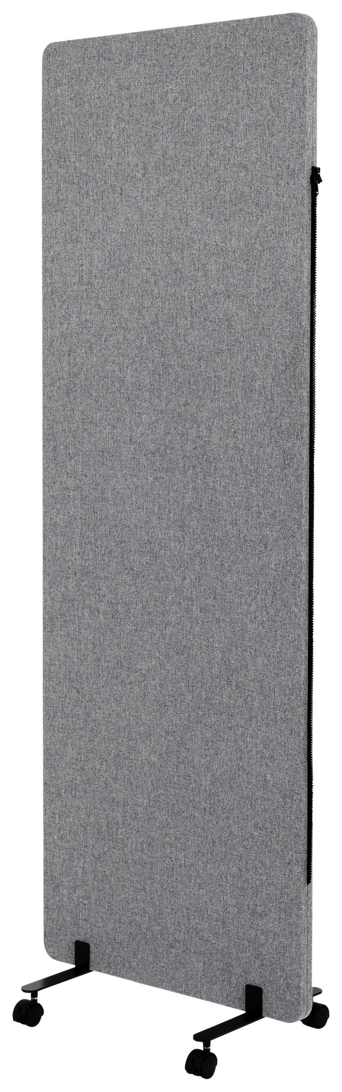 Pregradna Stena Flexmiut, Temno Siva - temno siva, Basics, kovina/umetna masa (60/177/3cm) - MID.YOU