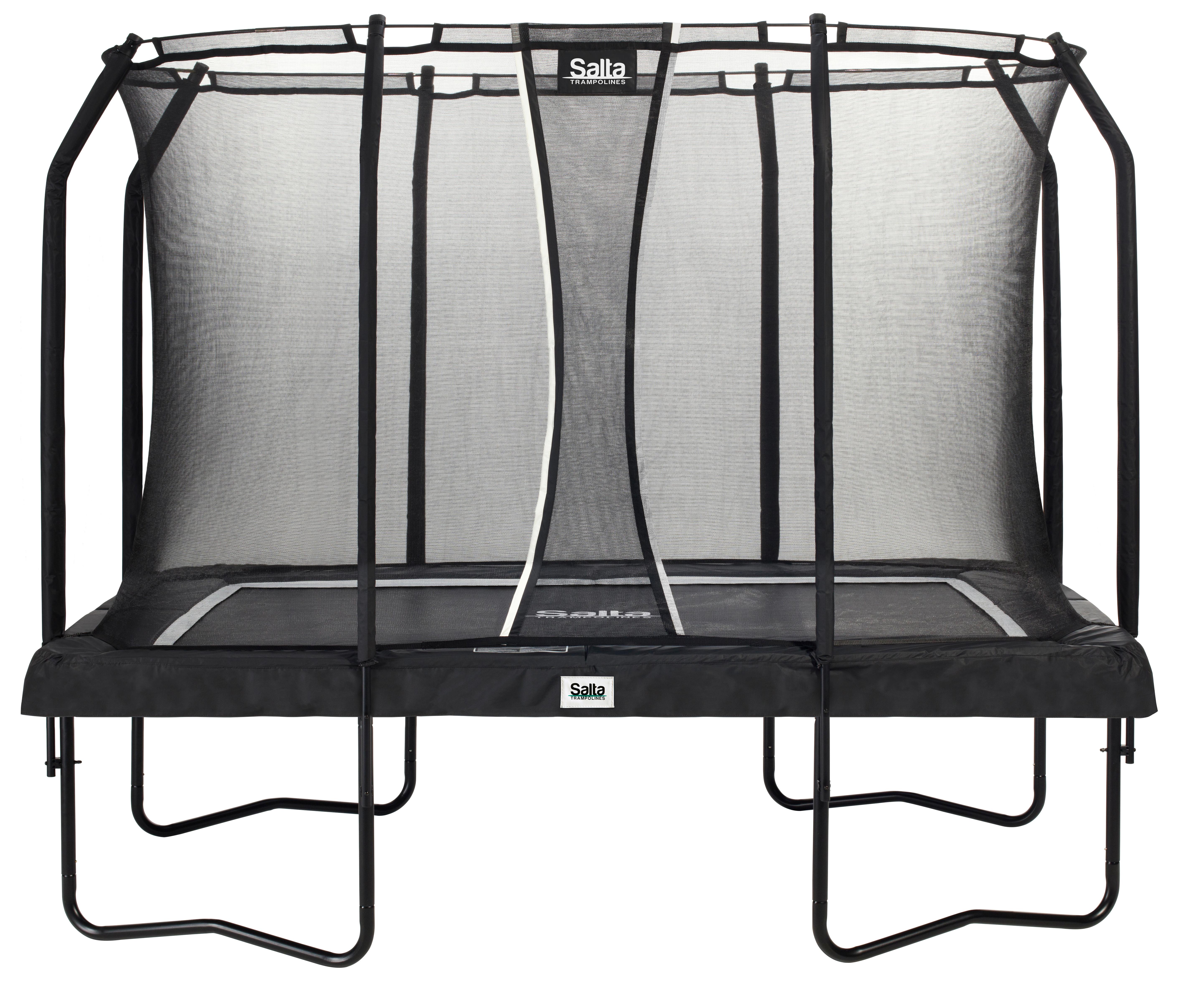 Trampolin Salta Premium ca. 214x305cm - Schwarz, KONVENTIONELL, Metall (214/305cm) - Salta
