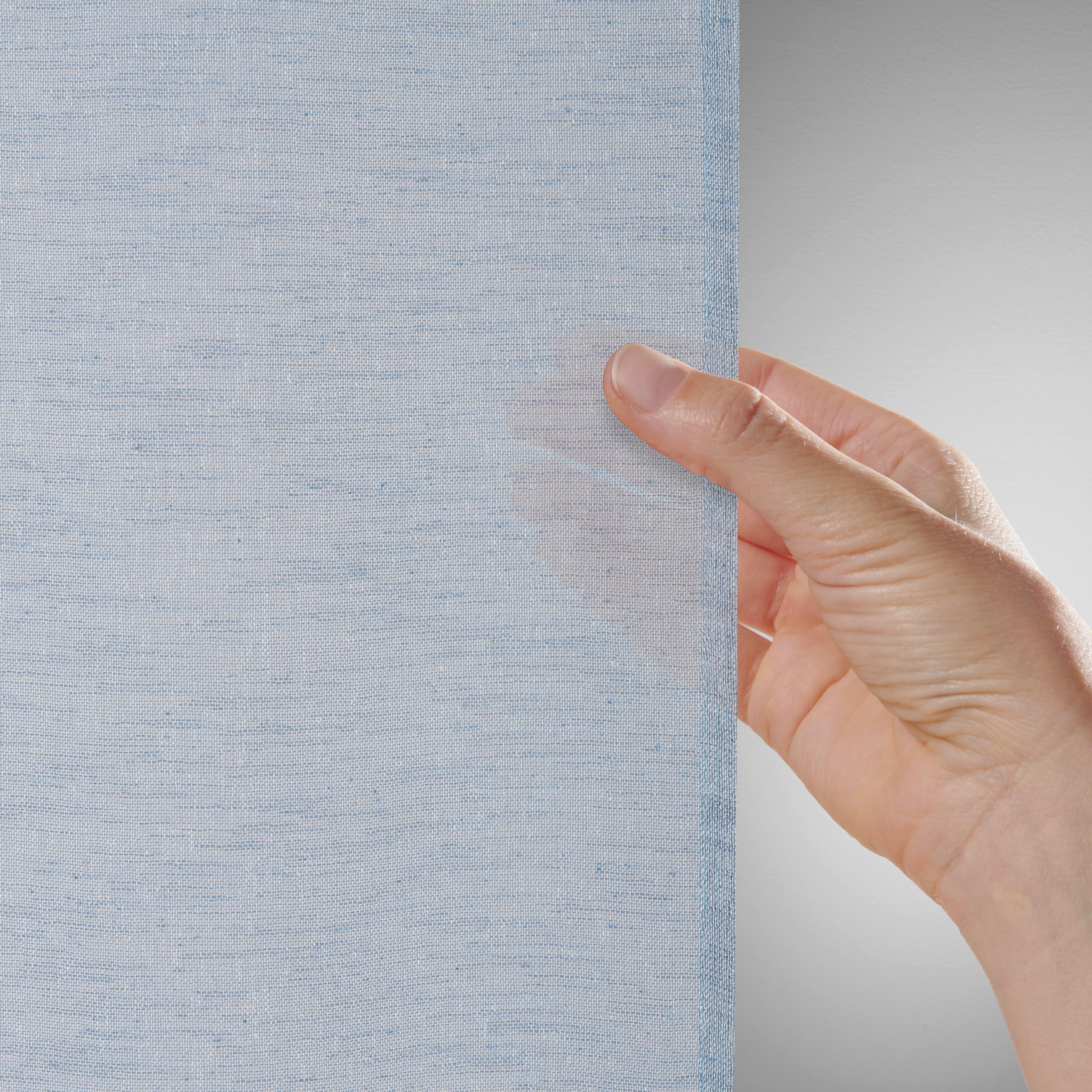 GARDINLÄNGD SIGRID -EXT- - blå, Romantik / Lanthus, textil (140/245cm) - Premium Living