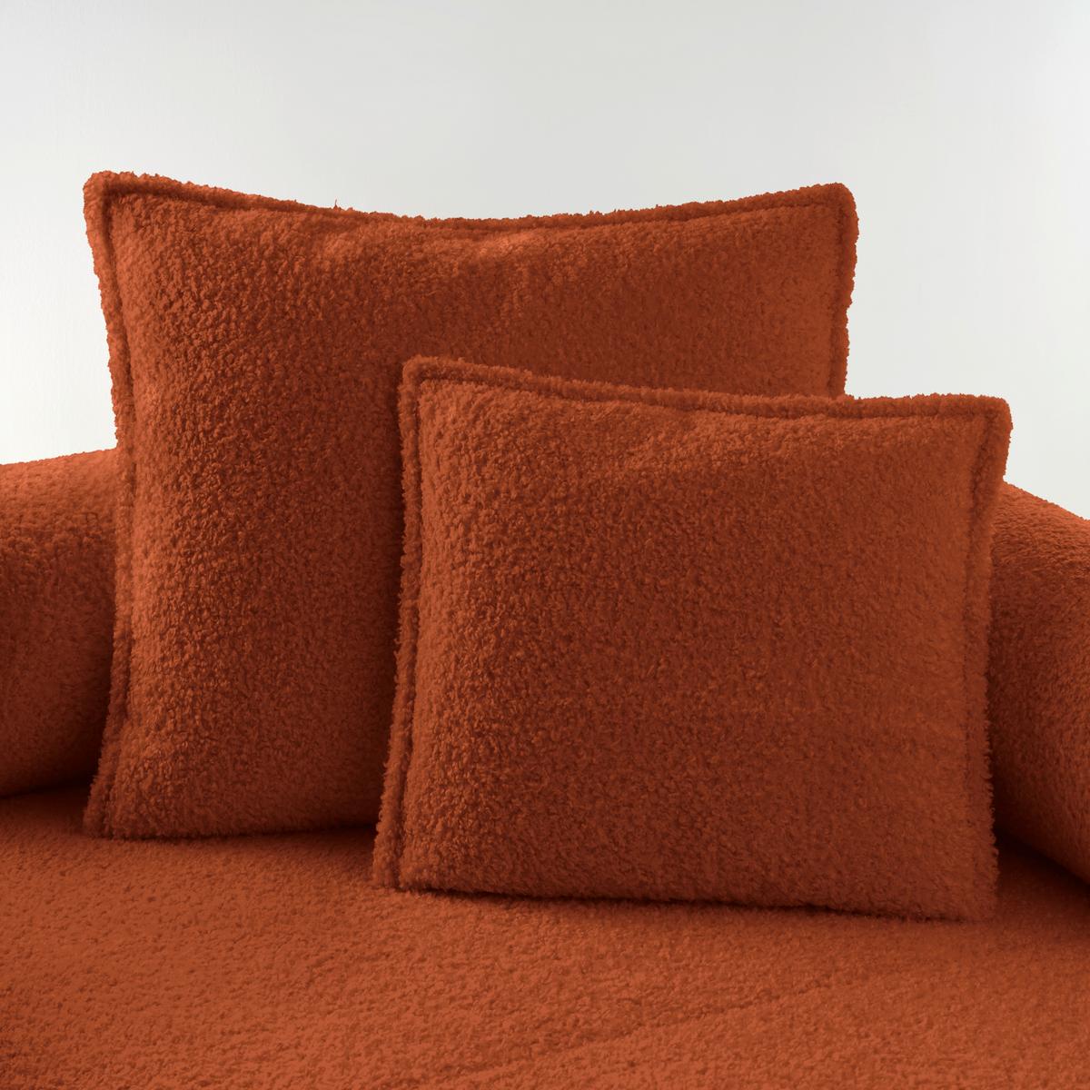 Wohnlandschaft Casimir Kupferfarben - Schwarz/Kupferfarben, LIFESTYLE, Kunststoff/Textil (310/180cm) - Premium Living