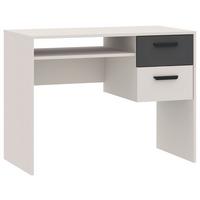 Pisalna Miza Basic Two, Kašmir, Antracit, 100x50 - črna/kašmir, Konvencionalno, umetna masa/leseni material (100/75/50cm)