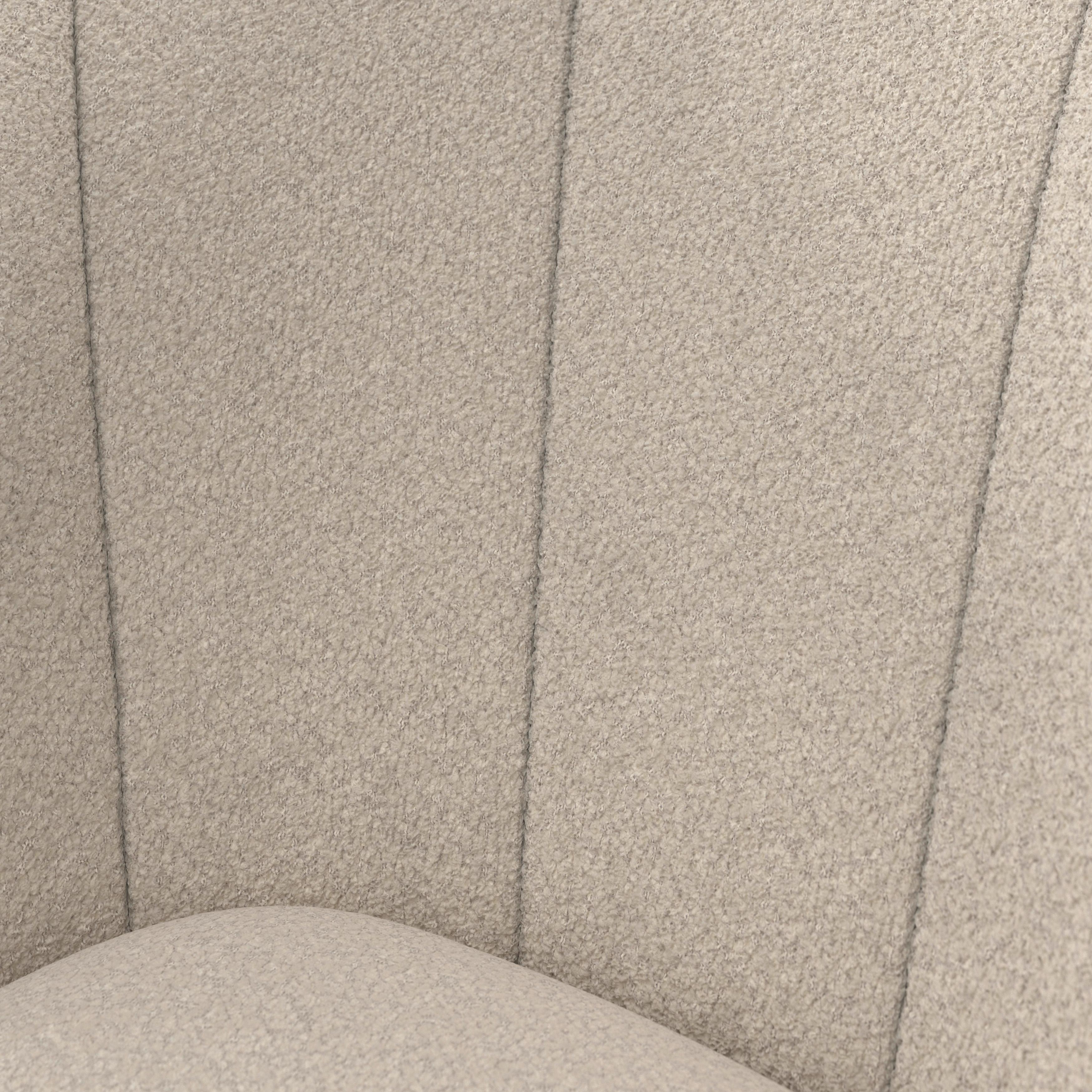 STOL ZOEY - beige/svart, Modern, metall/trä (48/79/61cm) - Bessagi Home