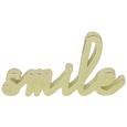 Dekorativne Črke Smile - zlata, Trendi, kovina (12,7/6,35/1,42cm) Dekorativne Črke Smile - zlata, Trendi, kovina (12,7/6,35/1,42cm)