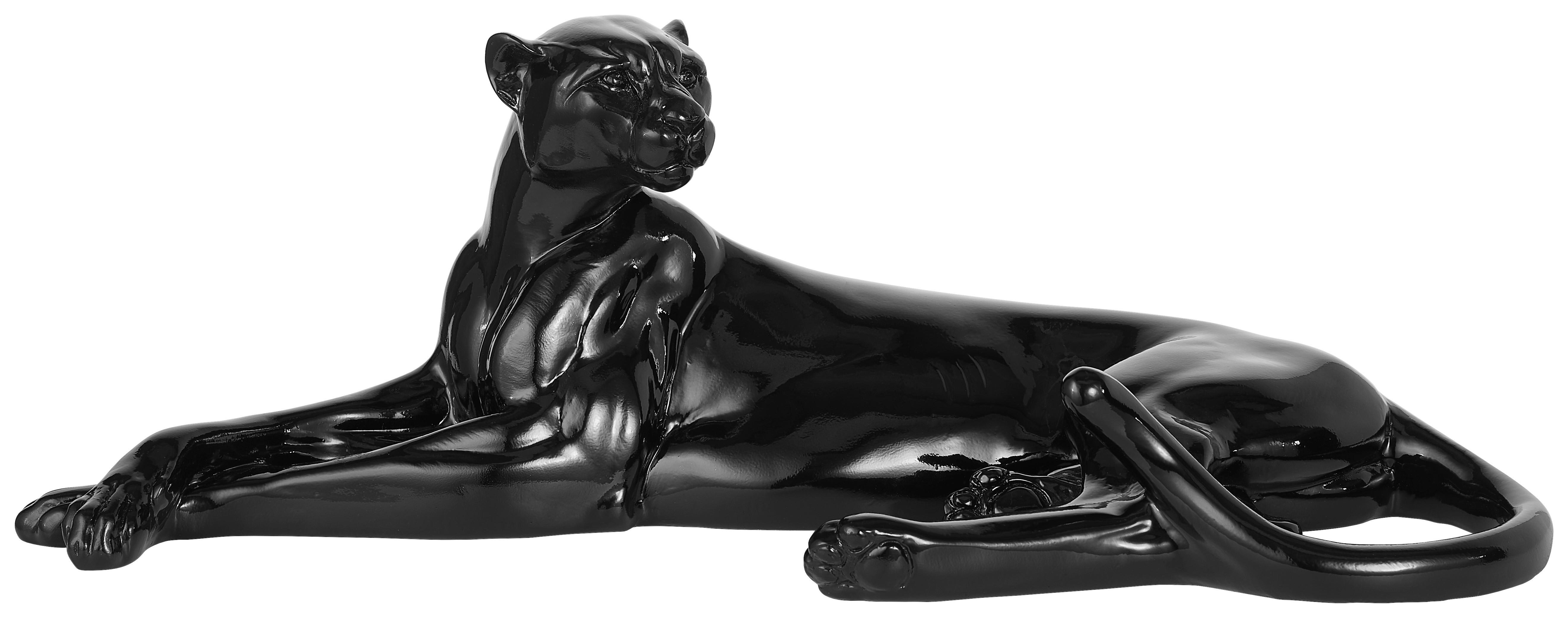 PANTERA OZDOBNA NY9578204 - czarny, Lifestyle, tworzywo sztuczne (48,5/19,5/16cm) - Ambia Home