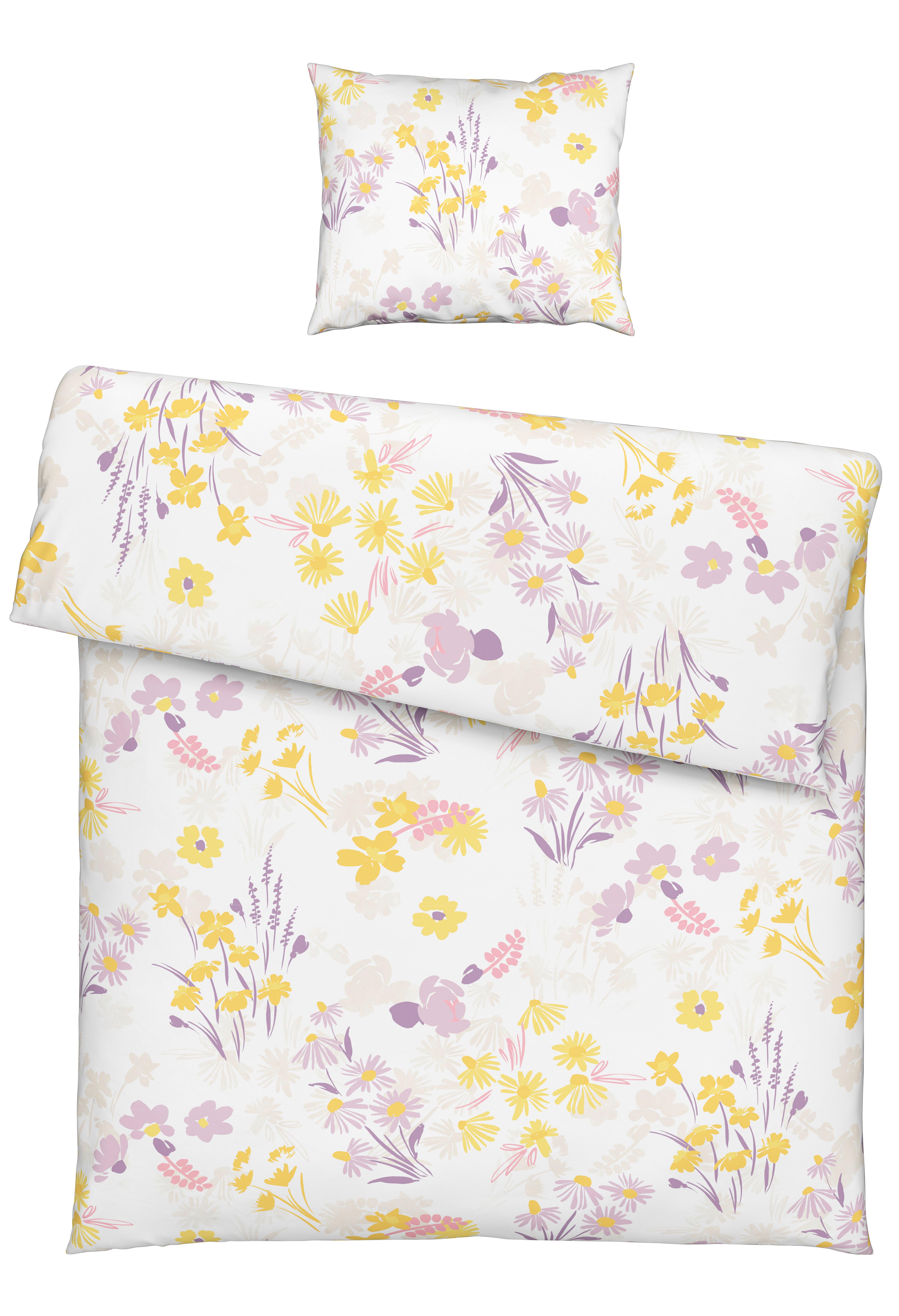 Bettwäscheset Anneliese - Rosa, Konventionell, Textil (160/210cm) - Modern Living