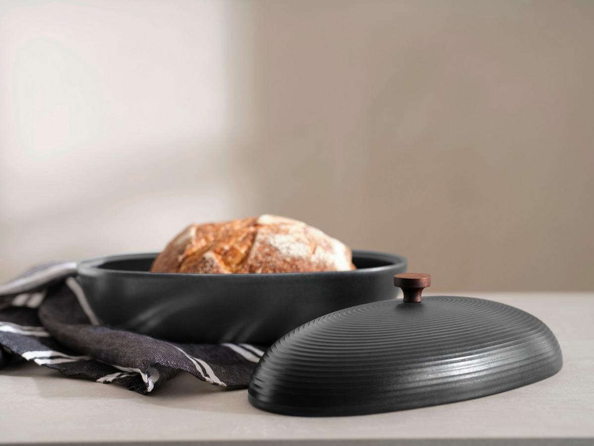 POJEMNIK/PRZECHOWYWANIE CHLEBA 54680190 - czarny, Konventionell, ceramika (32/16,5/18cm) - ASA