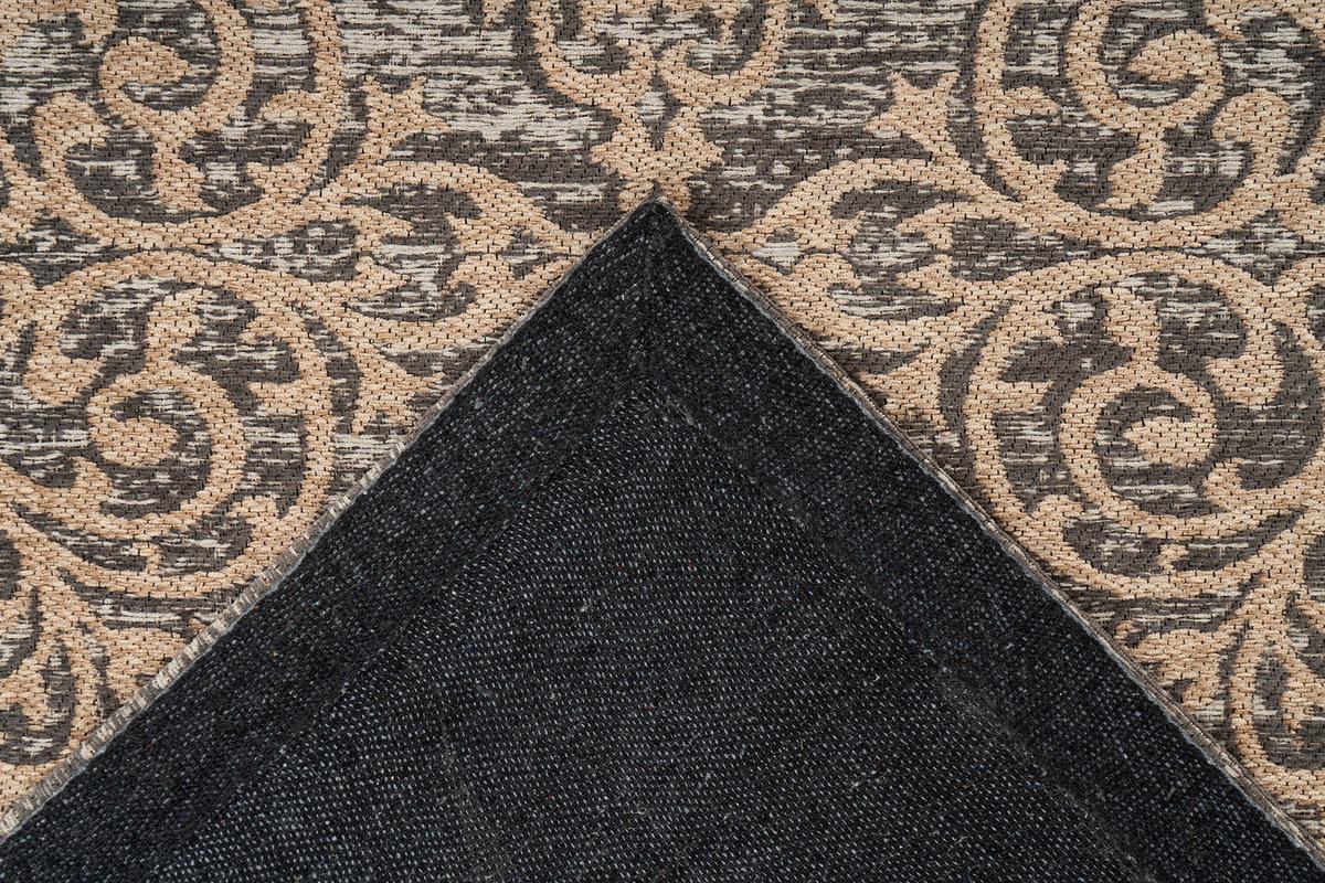 Flachwebeteppich Davio 100 - Beige, Konventionell, Textil (160/230cm) - Kayoom