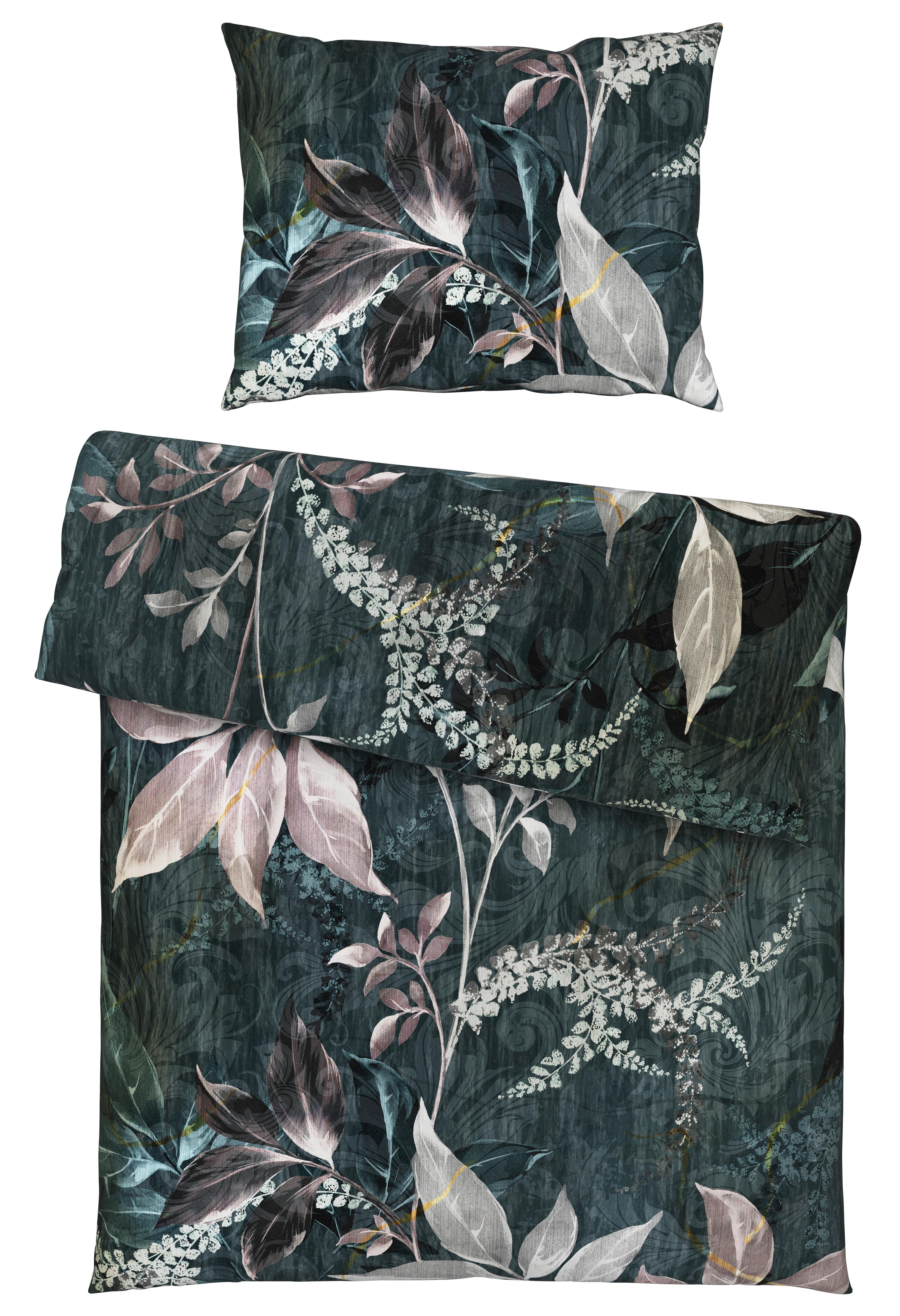 Ágyneműhuzat-garnitúra Chiara - antracit, Konventionell, textil (140/200cm) - Modern Living