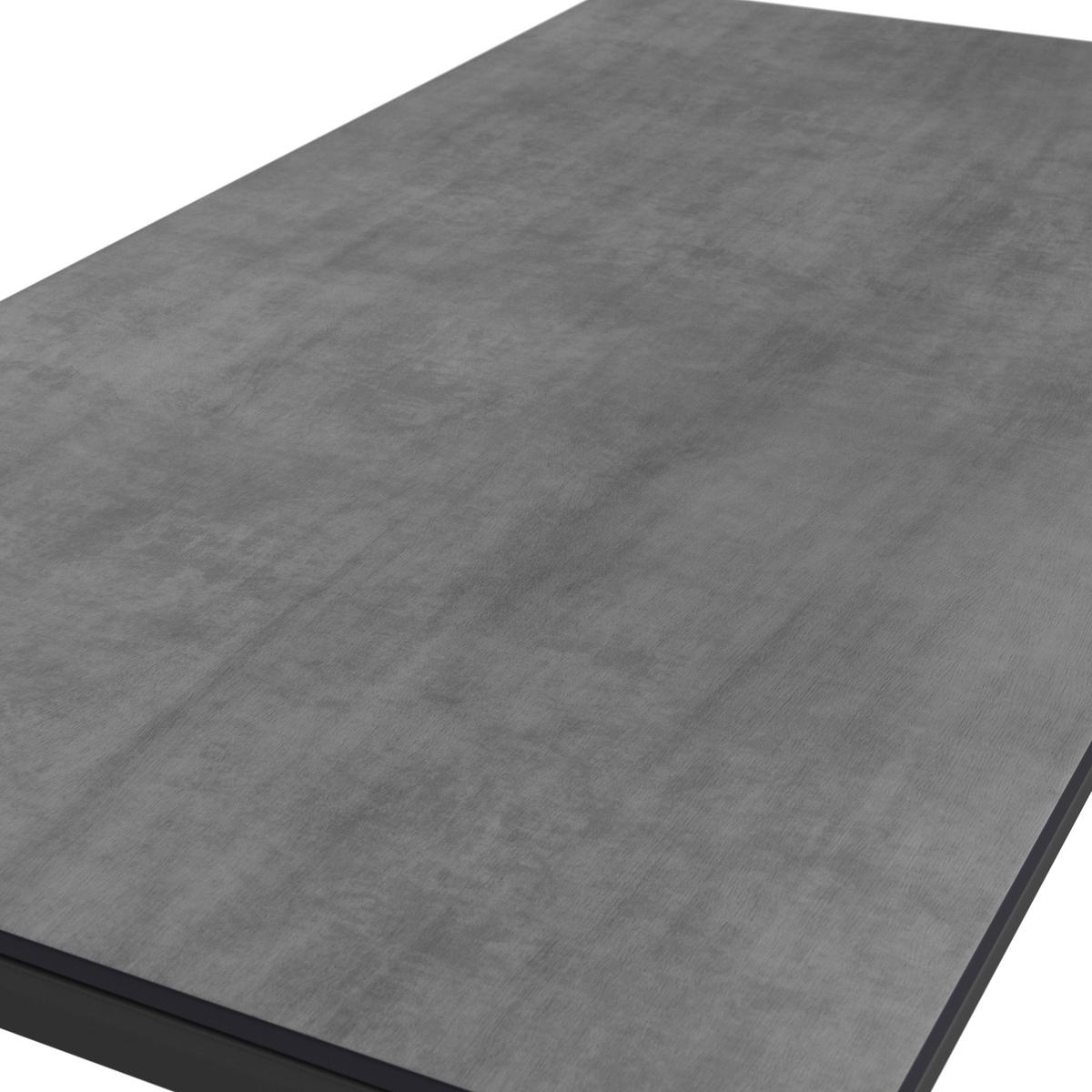 Dining-Loungeset Emmy Dunkelgr Metall/Outdoorstoff - Dunkelgrau/Anthrazit, MODERN, Kunststoff/Textil (318/71/78cm) - Bessagi Garden