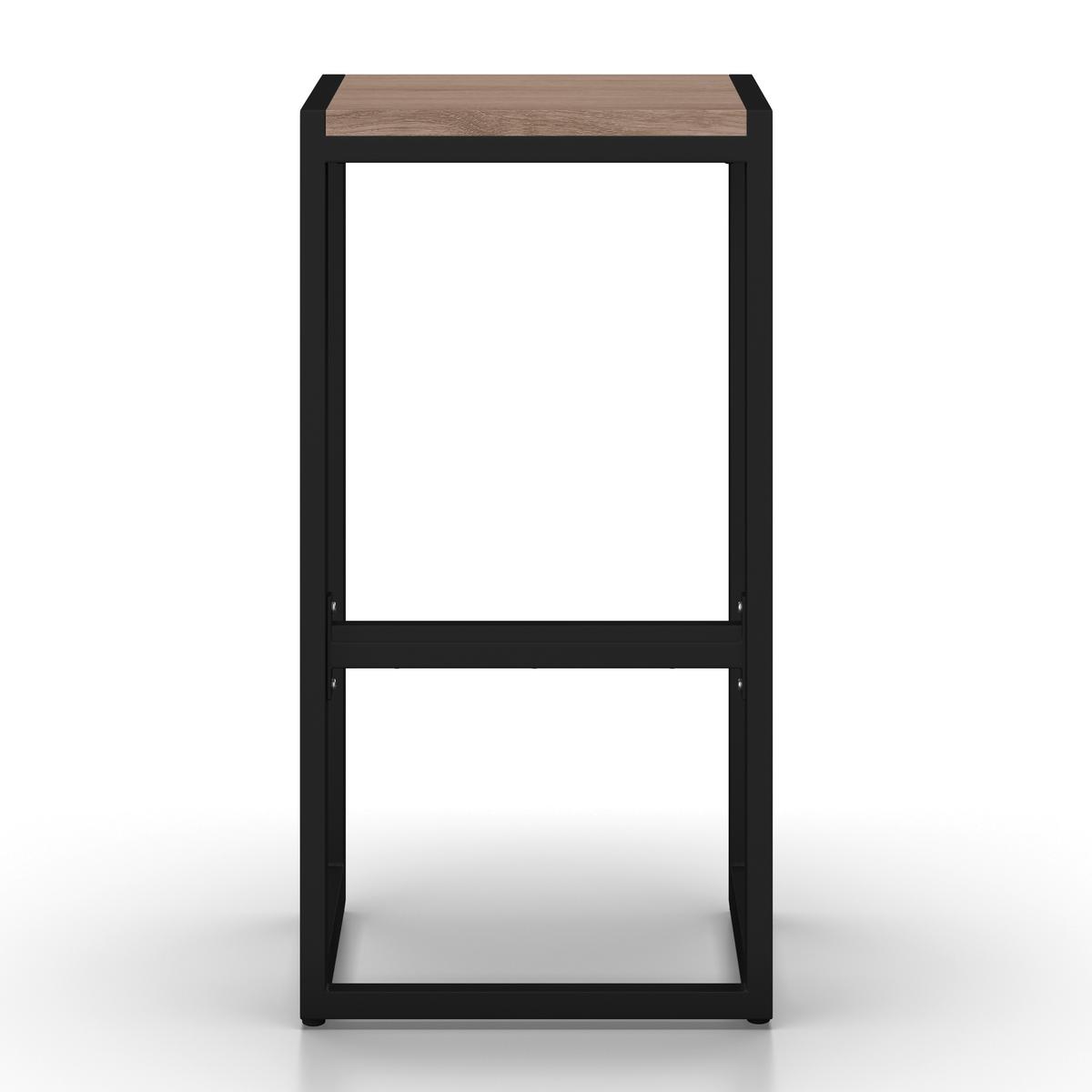 Mobilier bucătărie outdoor Delia - culoare natur/negru, Modern, plastic/metal - Bessagi Garden