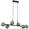 HÄNGLAMPA LISIB - kromfärg/svart, Modern, metall/glas (85cm) - Mömax