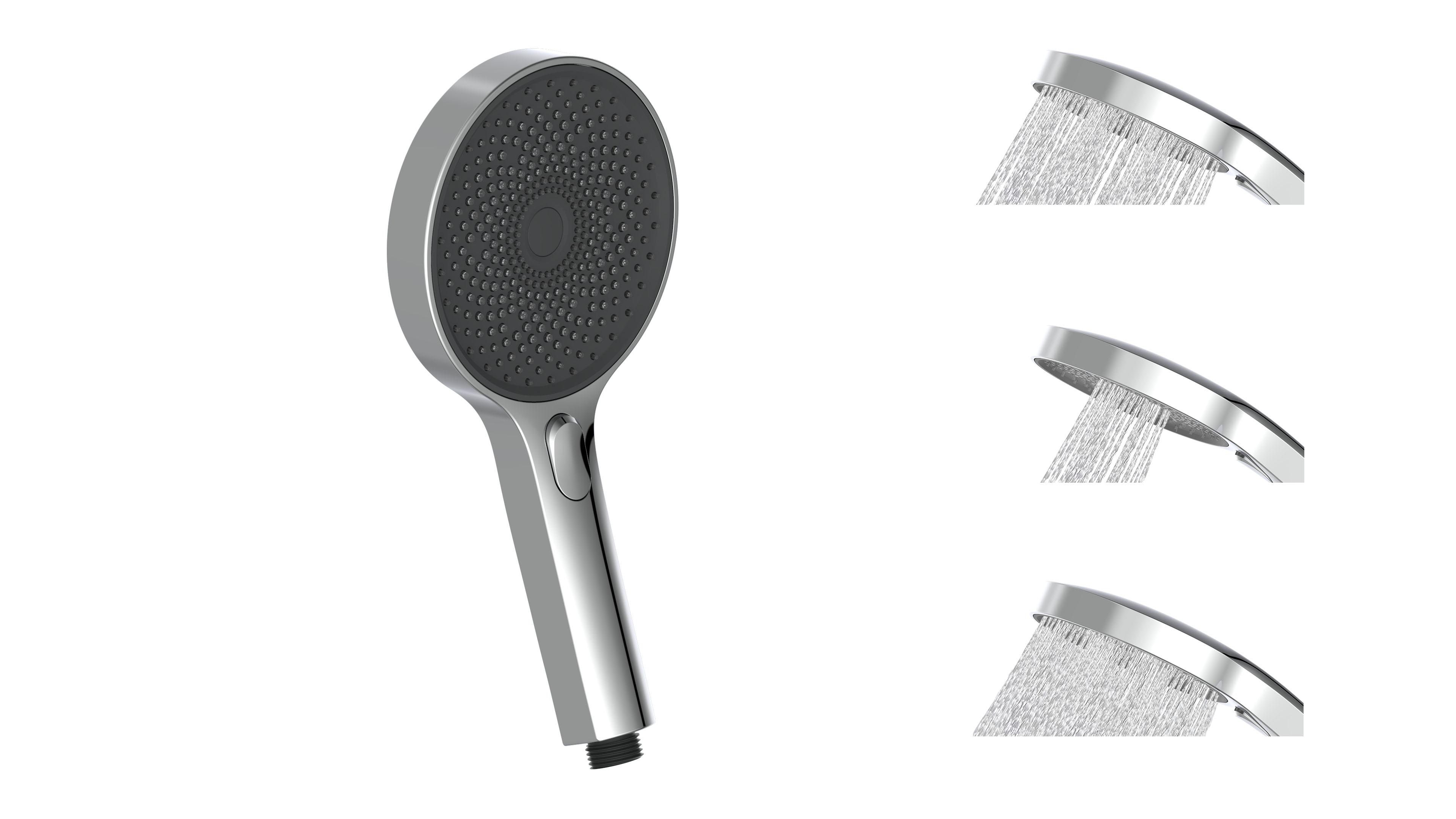 Ročna Prha Samoa Rain -Sb- - barve kroma, Moderno, umetna masa (13/26/5cm) - Schütte