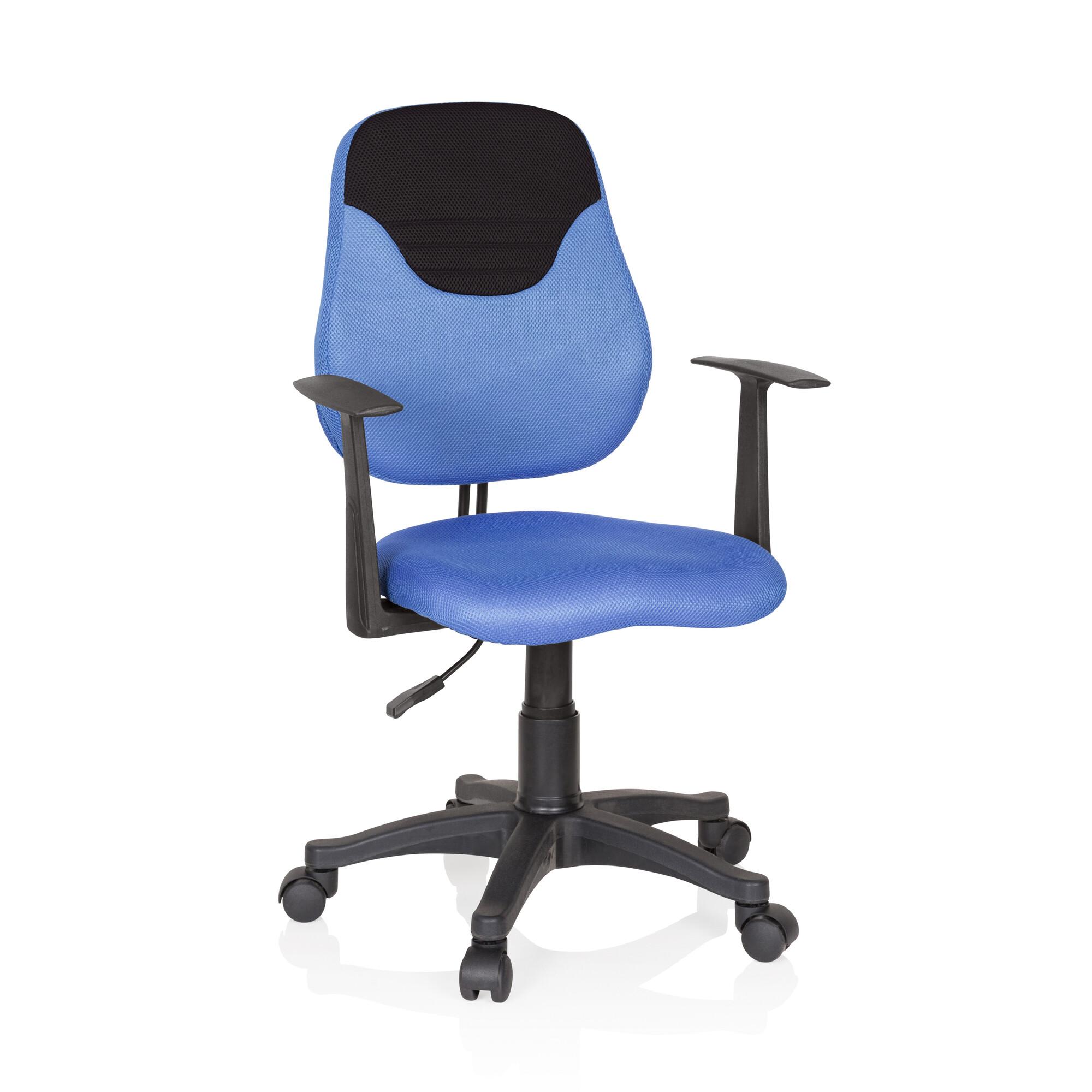 Otroški Vrtljivi Stol Kiddy Style, Modra, Črna - modra/črna, Basics, umetna masa (56/89-99/50cm) - MID.YOU