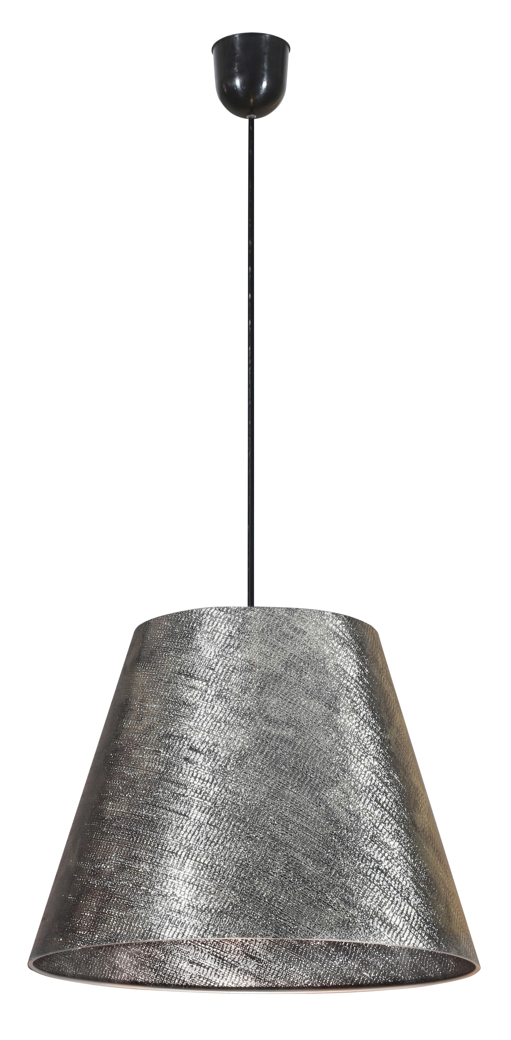 Viseća Svjetiljka Platino - srebrne boje, Design, metal (35/35/100cm)