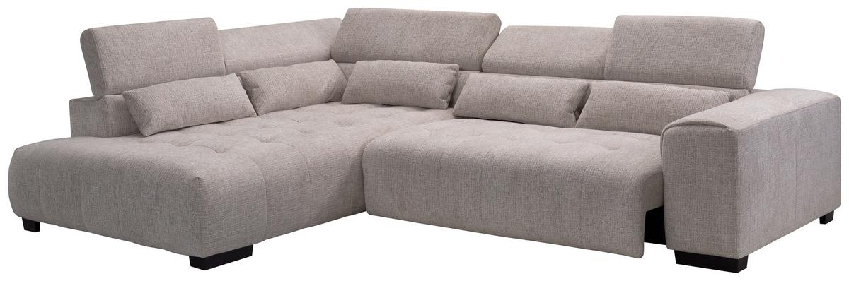 Kutna Garnitura Matera - prirodne boje/bež, Trend, drvni materijal/tekstil (226/311cm)