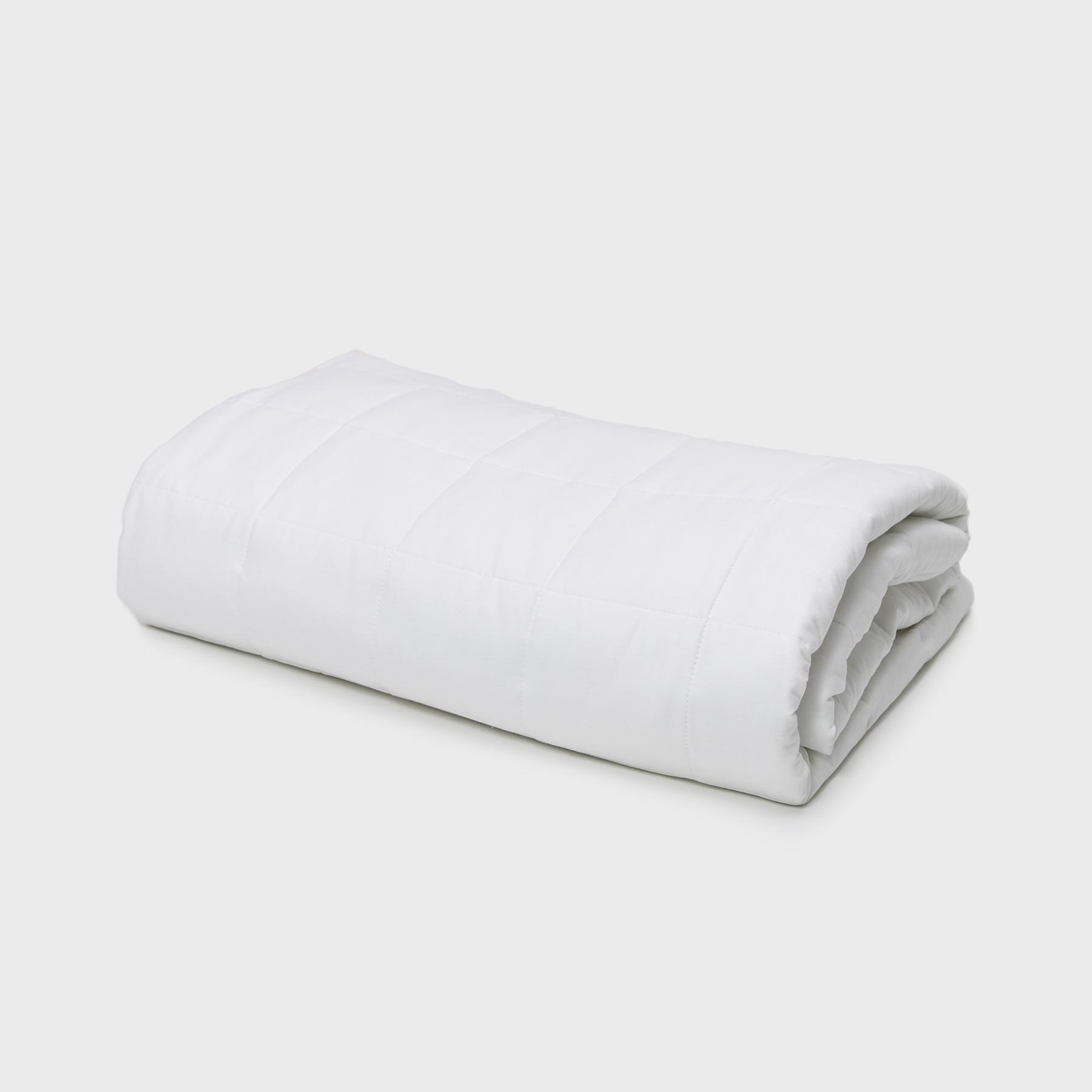 KOŁDRA OBCIĄŻENIOWA CURA PEARL CLASSIC - biały, Basics, tkanina (150/210cm) - Cura