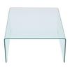 SOFFBORD WING - klar, Modern, glas (70/70/40cm) - Mömax