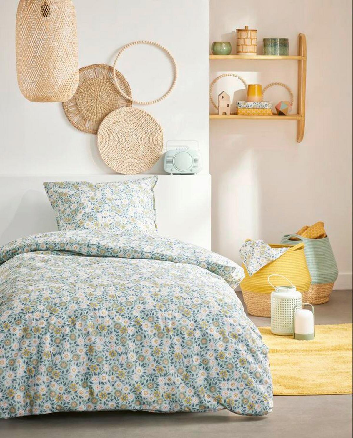 Posteljnina Qc Sunshine 0.06 Si - svetlo siva, Moderno, tekstil (140/200cm)