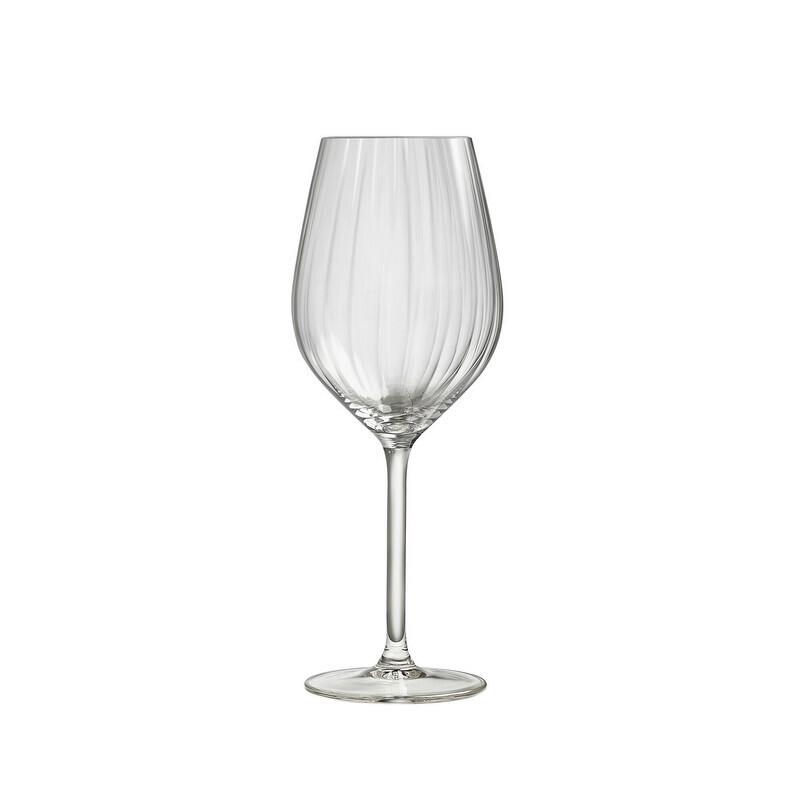 SET MED VINGLAS ROSEMARY - RED - klar, Modern, glas - Mömax