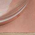 Windlicht Cherise - Sandfarben/Klar, MODERN, Glas/Holz (23/22,3cm) - MÖMAX modern living